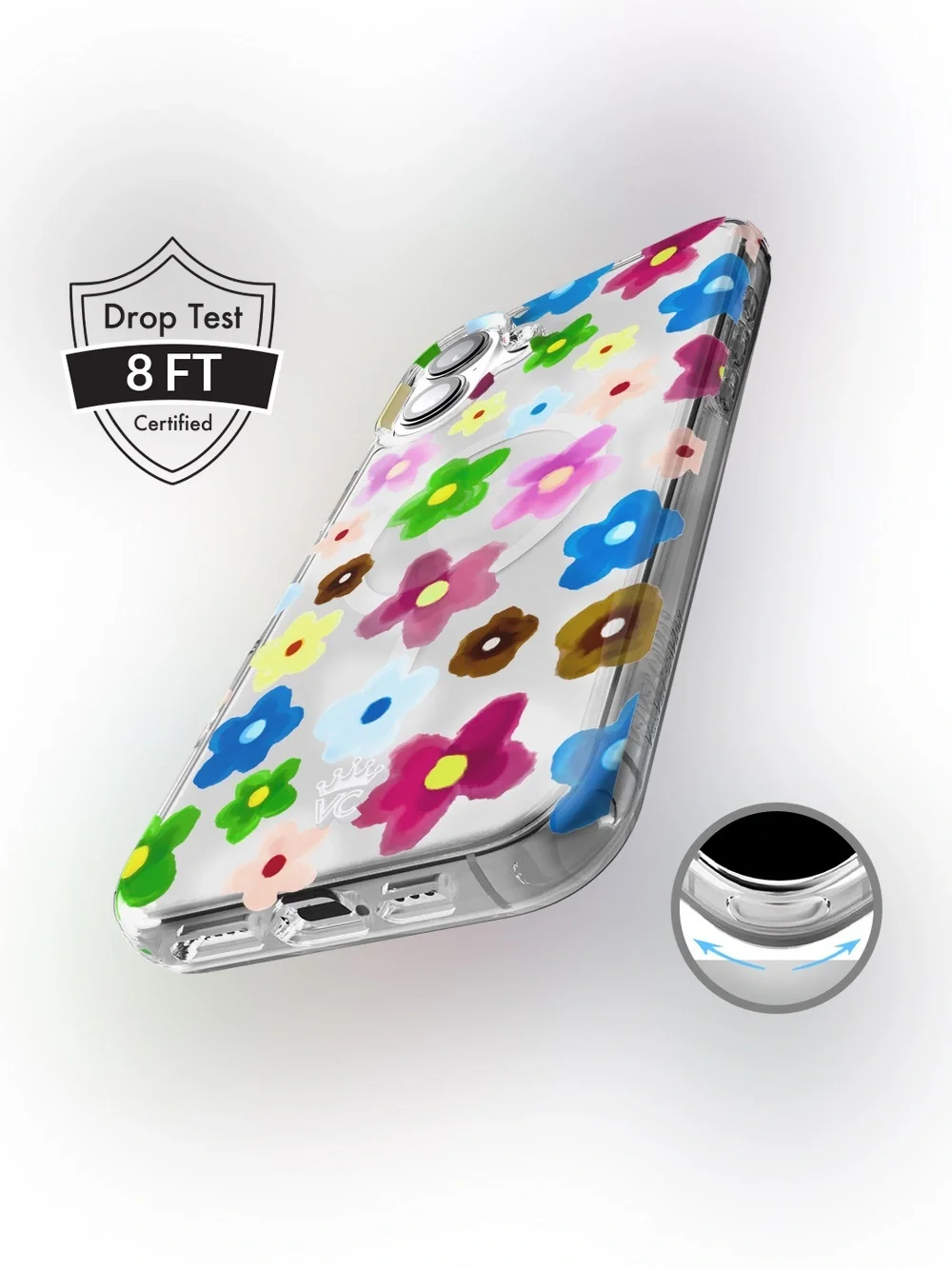 Flower Power iPhone 15 Case Velvet Caviar